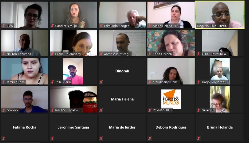 Em reunião ordinária, Plataforma MROSC Bahia promove roda de conversa