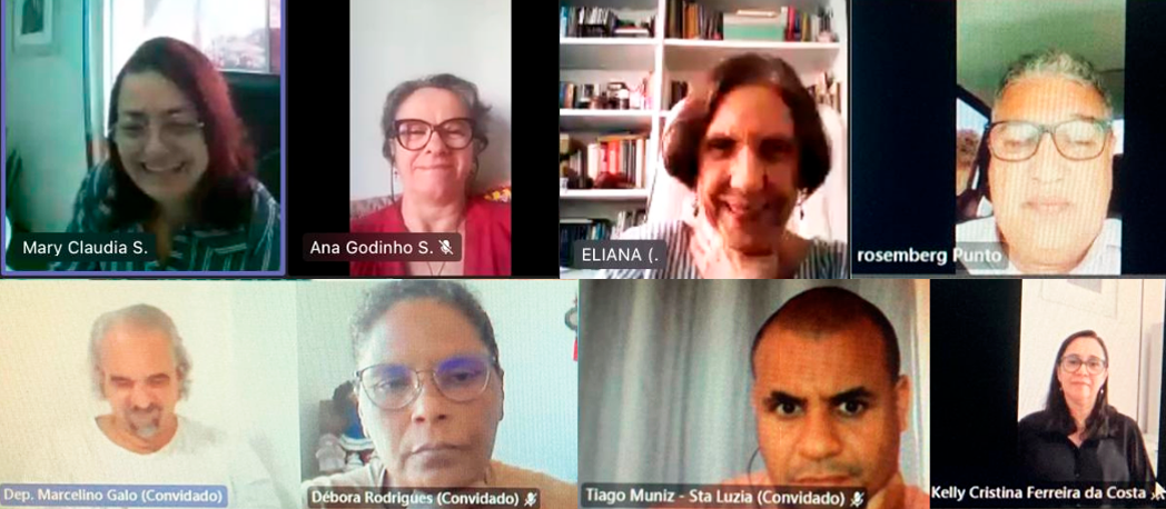 Representantes do Confoco-BA, Plataforma MROSC Nacional e Plataforma MROSC Bahia discutem a urgência da aprovação do PL (21.825/2016)