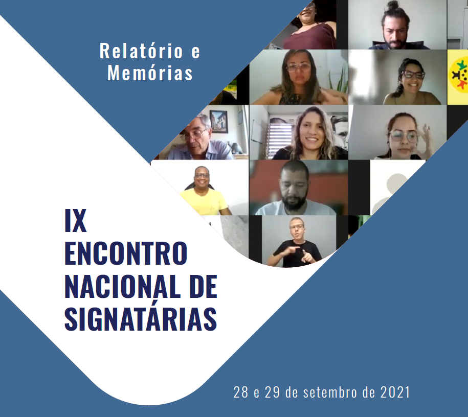 IX Encontro Nacional de Signatárias  – Relatório e Memórias