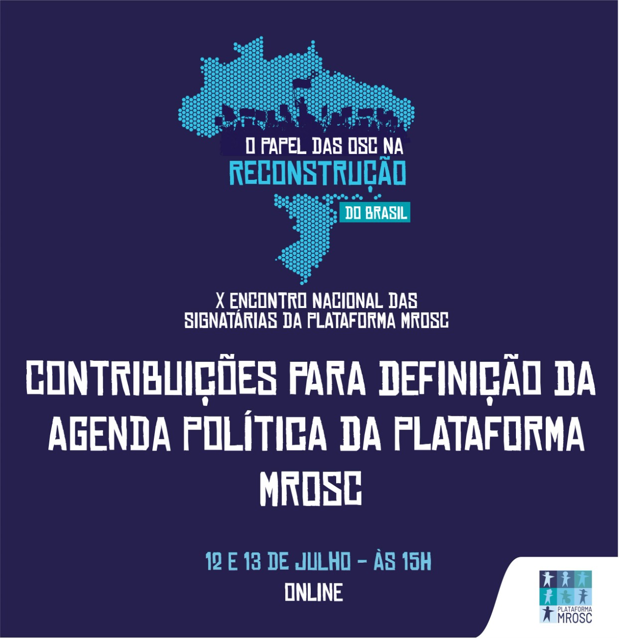 Contribuições para definição da Agenda Política da Plataforma MROSC